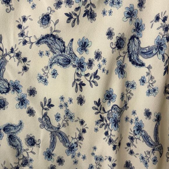 Spiritual Gangster Slip Dress Large White Paisley Floral Midi Feminine  NWT - Picture 6 of 10